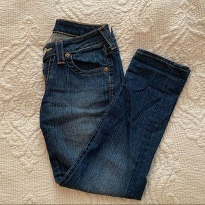 True Religion Lizzy Crop Jean